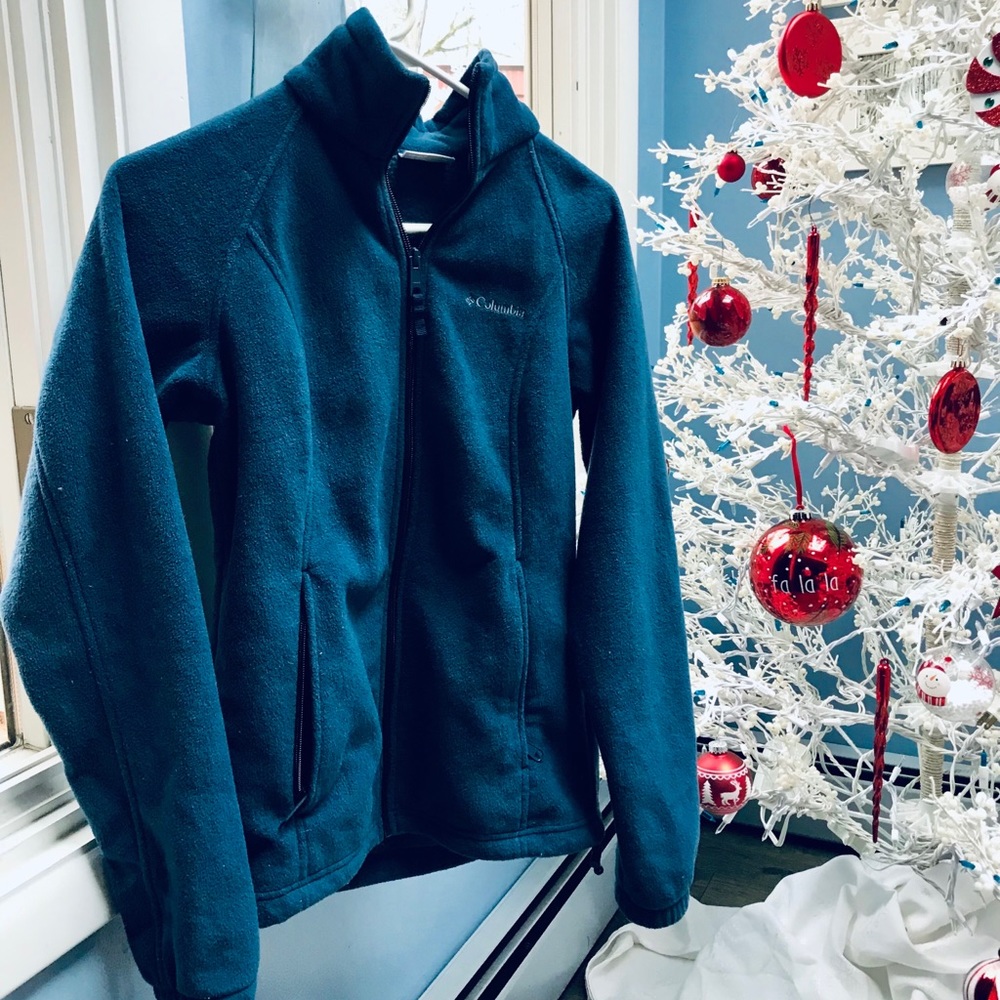 Columbia fleece full zip jacket